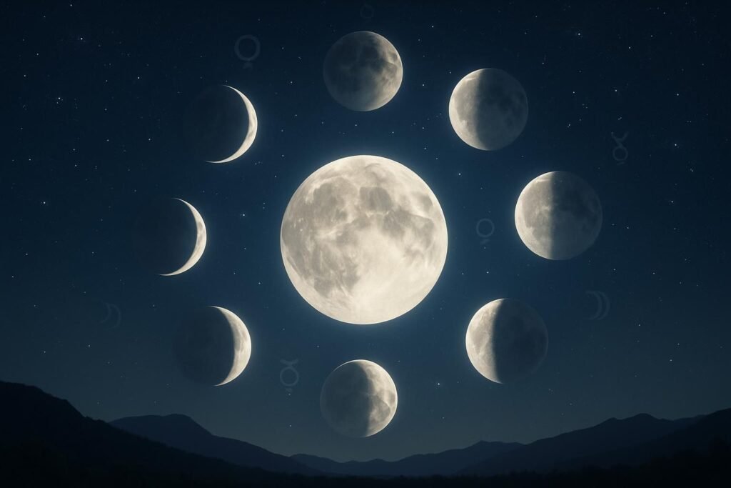 Découvrez comment les différentes phases de la pleine lune influencent l'astrologie et découvrez leur impact sur votre vie et vos émotions.